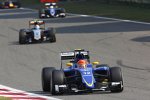 Felipe Nasr (Sauber) und Sergio Perez (Force India) 