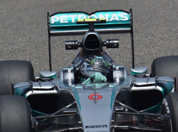 Nico Rosberg Heckflügel China 2015 Nico Rosberg Heckflügel China 2015