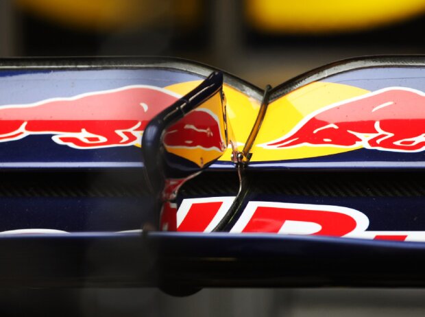 Red Bull Heckflügel Kerbe Red Bull Heckflügel Kerbe