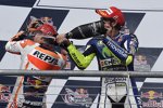 Marc Marquez und Valentino Rossi 