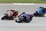 Jorge Lorenzo vor Andrea Iannone 