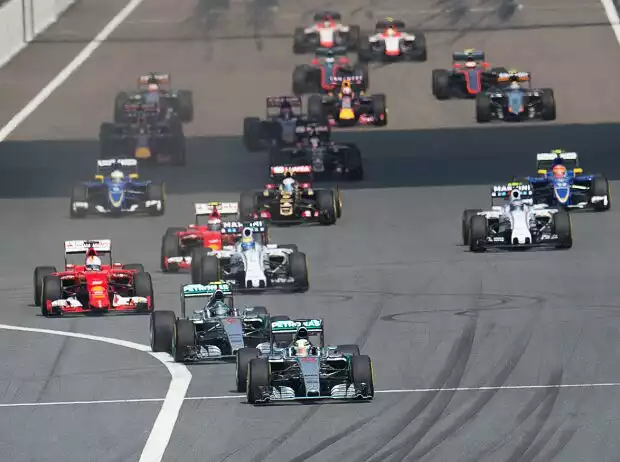 Start zum Grand Prix von China 2015 in Schanghai Titel-Bild zur News: Start zum Grand Prix von China 2015 in Schanghai