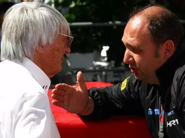 Bernie Ecclestone, Colin Kolles Titel-Bild zur News: Bernie Ecclestone, Colin Kolles