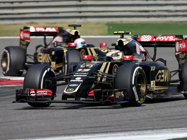Pastor Maldonado, Romain Grosjean Titel-Bild zur News: Pastor Maldonado, Romain Grosjean