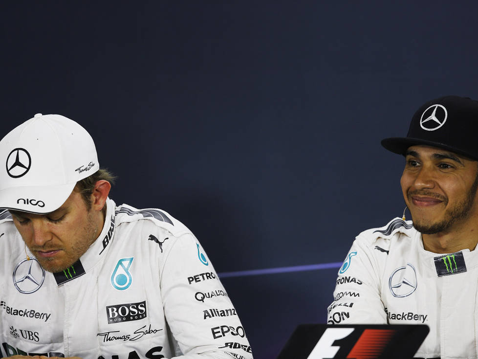 Nico Rosberg, Lewis Hamilton