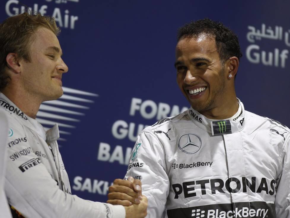 Nico Rosberg, Lewis Hamilton