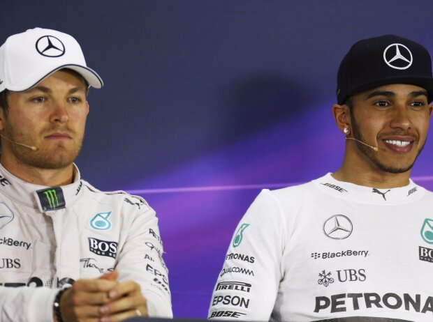 Nico Rosberg, Lewis Hamilton