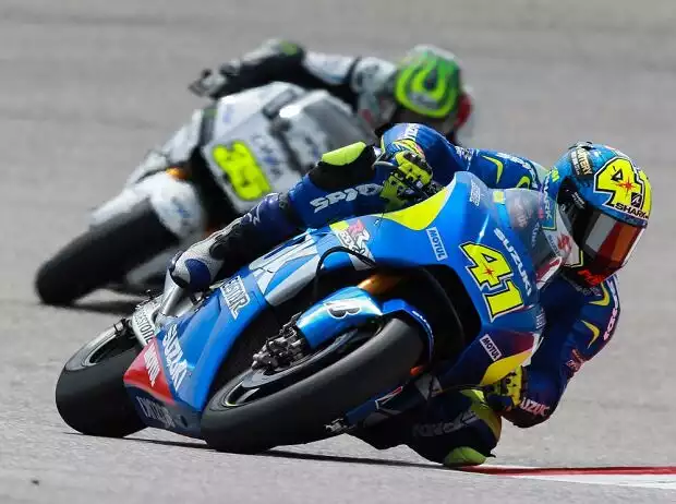 Aleix Espargaro, Cal Crutchlow Titel-Bild zur News: Aleix Espargaro, Cal Crutchlow