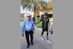 Bernie Ecclestone und Lewis Hamilton (Mercedes) 