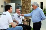 Toto Wolff und Bernie Ecclestone 