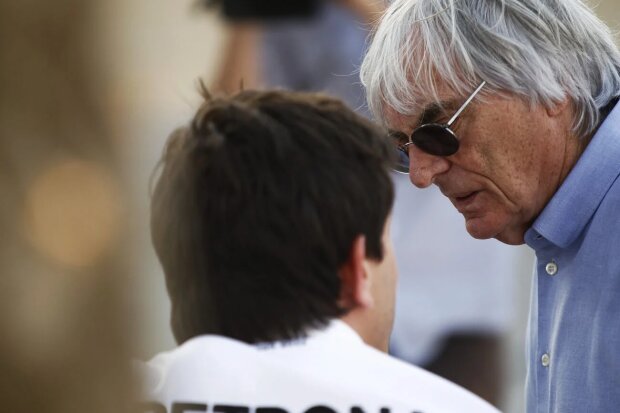 Bernie Ecclestone Toto Wolff ~Bernie Ecclestone und Toto Wolff ~ Bernie Ecclestone Toto Wolff ~Bernie Ecclestone und Toto Wolff ~