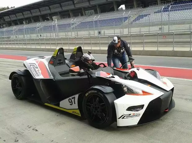Christian Ebner im KTM X-Bow Titel-Bild zur News: Christian Ebner im KTM X-Bow