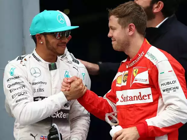 Lewis Hamilton, Sebastian Vettel Titel-Bild zur News: Lewis Hamilton, Sebastian Vettel