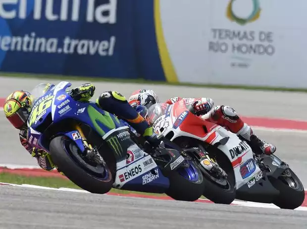 Valentino Rossi, Andrea Dovizioso Titel-Bild zur News: Valentino Rossi, Andrea Dovizioso