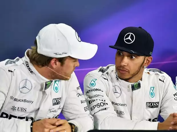 Nico Rosberg, Lewis Hamilton, Sebastian Vettel Titel-Bild zur News: Nico Rosberg, Lewis Hamilton, Sebastian Vettel
