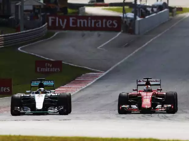 Sebastian Vettel, Lewis Hamilton Titel-Bild zur News: Sebastian Vettel, Lewis Hamilton