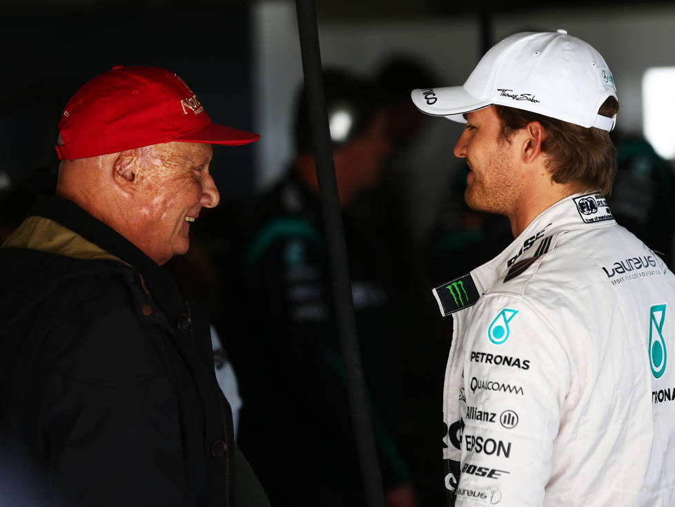 Niki Lauda, Nico Rosberg