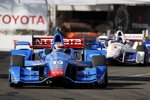 Tony Kanaan (Ganassi) und Helio Castroneves (Penske)