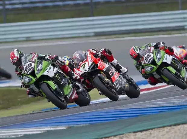 Jonathan Rea, Chaz Davies Titel-Bild zur News: Jonathan Rea, Chaz Davies
