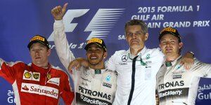 Grand Prix Bahrain 2015: Lewis Hamiltons dritter Streich