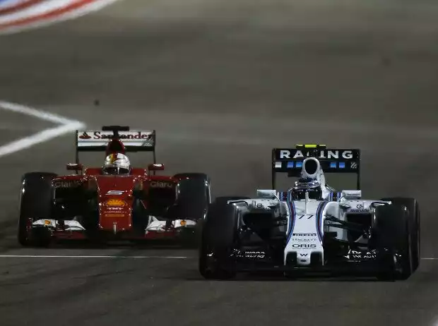 Valtteri Bottas, Sebastian Vettel Titel-Bild zur News: Valtteri Bottas, Sebastian Vettel