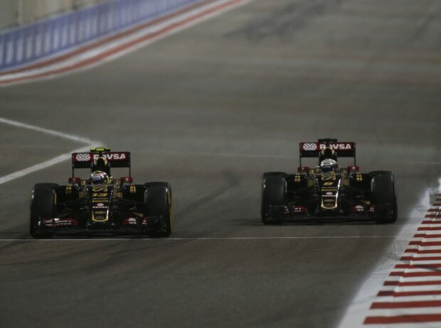 Pastor Maldonado, Romain Grosjean Pastor Maldonado, Romain Grosjean