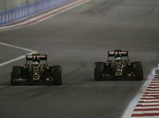 Pastor Maldonado, Romain Grosjean Titel-Bild zur News: Pastor Maldonado, Romain Grosjean