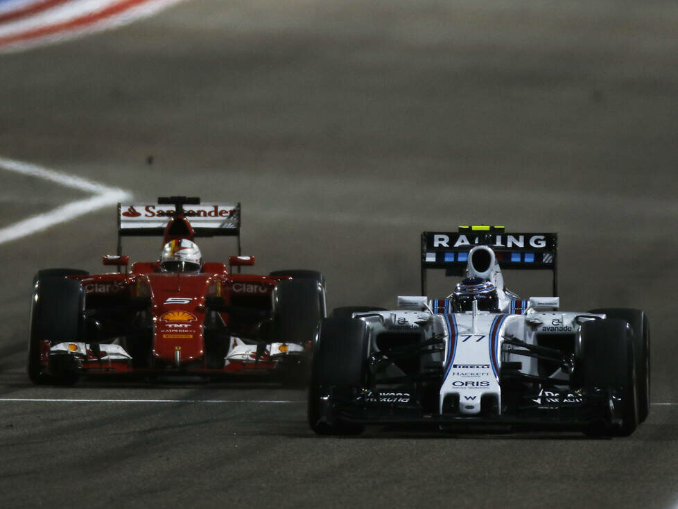 Valtteri Bottas, Sebastian Vettel