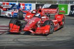 Scott Dixon (Ganassi) und Takuma Sato (Foyt)