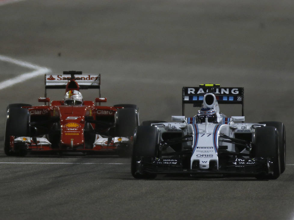 Valtteri Bottas, Sebastian Vettel