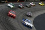 Race-Action in Bristol mit Carl Edwards (Gibbs) und Jamie McMurray (Ganassi)