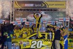 Matt Kenseth (Gibbs) in der Victory Lane