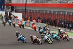 Start des Moto3 Rennens in Argentinien