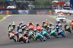 Start des Moto3 Rennens in Argentinien