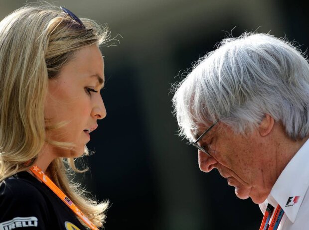 Carmen Jorda, Bernie Ecclestone Carmen Jorda, Bernie Ecclestone