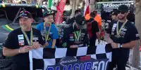 Bild zum Inhalt: Armin Schwarz bei der Baja Sur 500 auf dem Podium