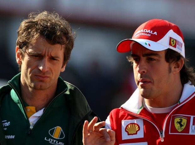 Fernando Alonso, Jarno Trulli Fernando Alonso, Jarno Trulli