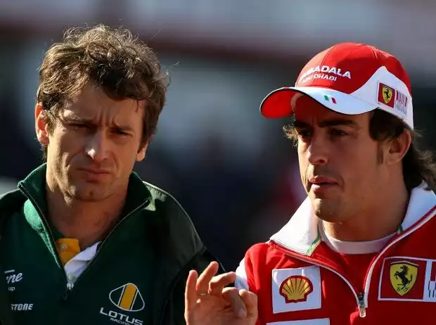 Fernando Alonso, Jarno Trulli Titel-Bild zur News: Fernando Alonso, Jarno Trulli