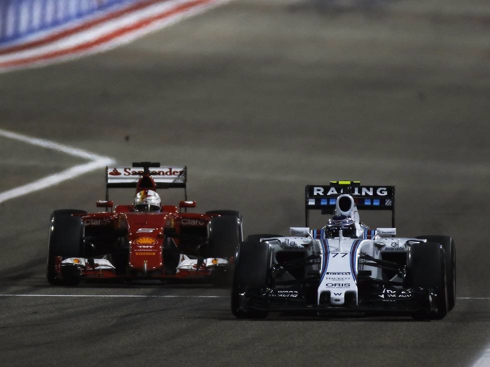 Valtteri Bottas, Sebastian Vettel