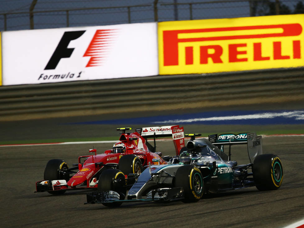 Nico Rosberg, Kimi Räikkönen