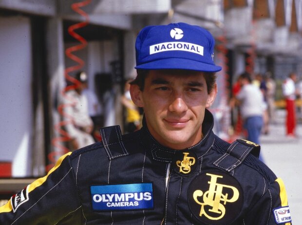 Ayrton Senna in Rio de Janeiro 1985