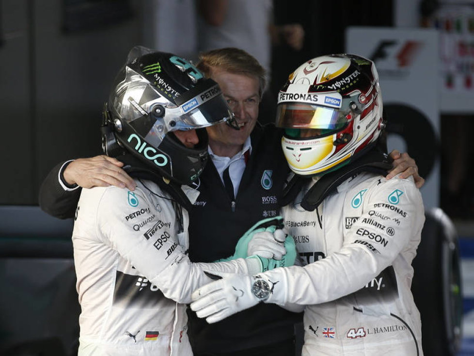 Nico Rosberg, Lewis Hamilton