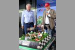 Helmut Marko und Niki Lauda 