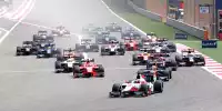 Start des GP2 Rennens in Bahrain
