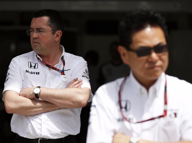 Eric Boullier, Yasuhisa Arai Eric Boullier, Yasuhisa Arai