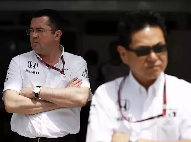 Eric Boullier, Yasuhisa Arai Titel-Bild zur News: Eric Boullier, Yasuhisa Arai