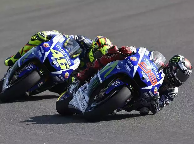 Valentino Rossi, Jorge Lorenzo Titel-Bild zur News: Valentino Rossi, Jorge Lorenzo