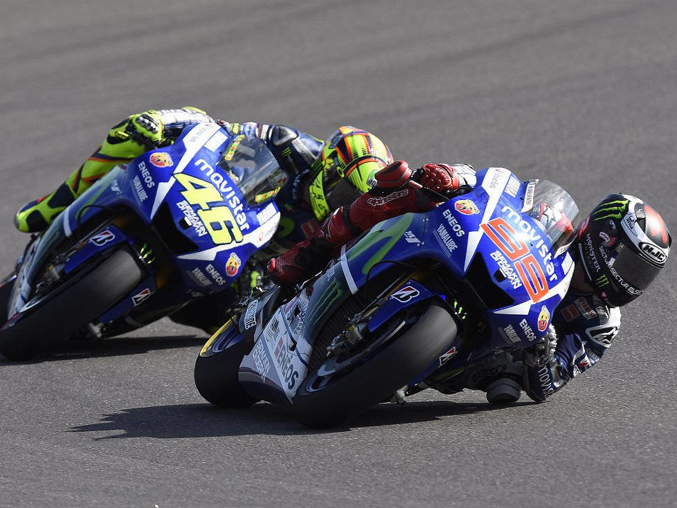 Valentino Rossi, Jorge Lorenzo