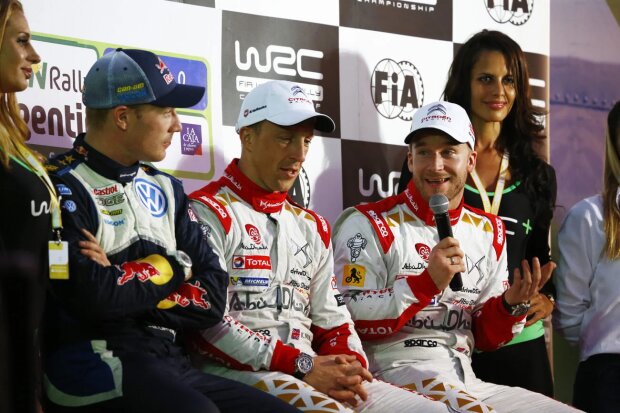 M-Sport M-Sport World Rally Team WRCCitroen Citroen Total Abu Dhabi World Rally Team WRC ~Kris Meeke und Mads Östberg (Citroen) ~ M-Sport M-Sport World Rally Team WRCCitroen Citroen Total Abu Dhabi World Rally Team WRC ~Kris Meeke und Mads Östberg (Citroen) ~