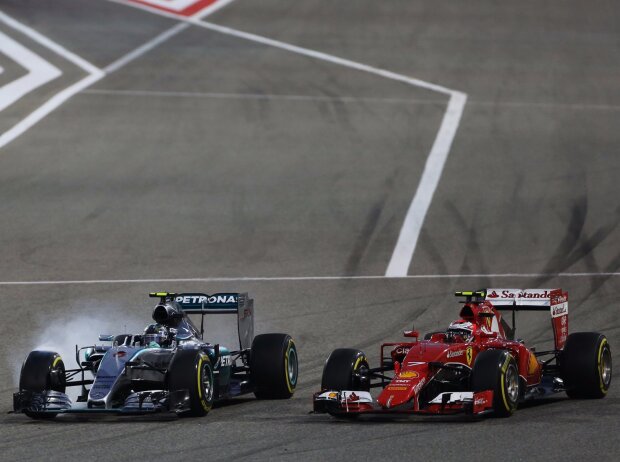 Nico Rosberg, Kimi Räikkönen Nico Rosberg, Kimi Räikkönen